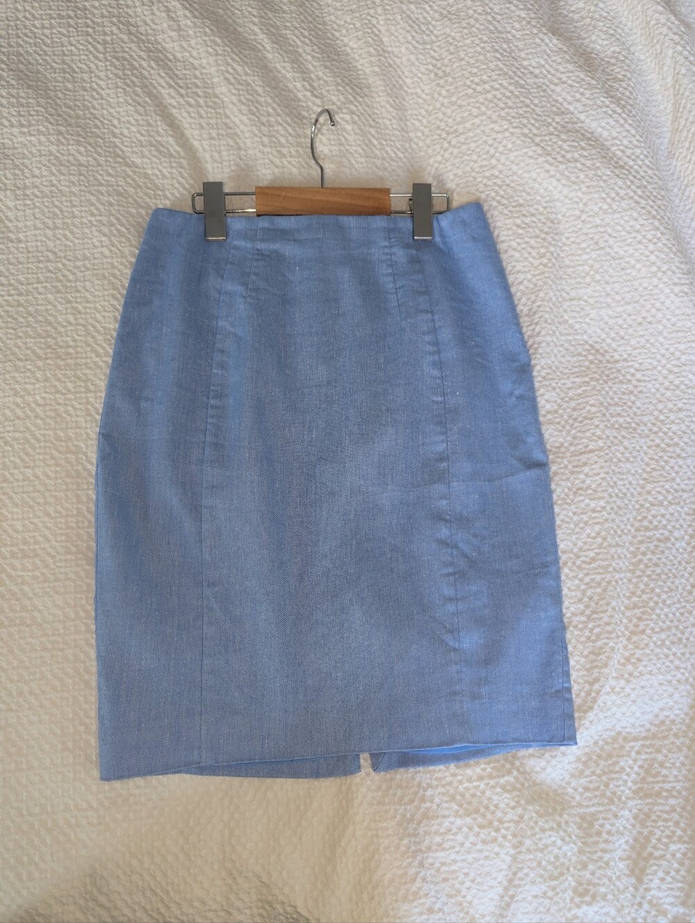 Express Linen Blend Pencil Skirt